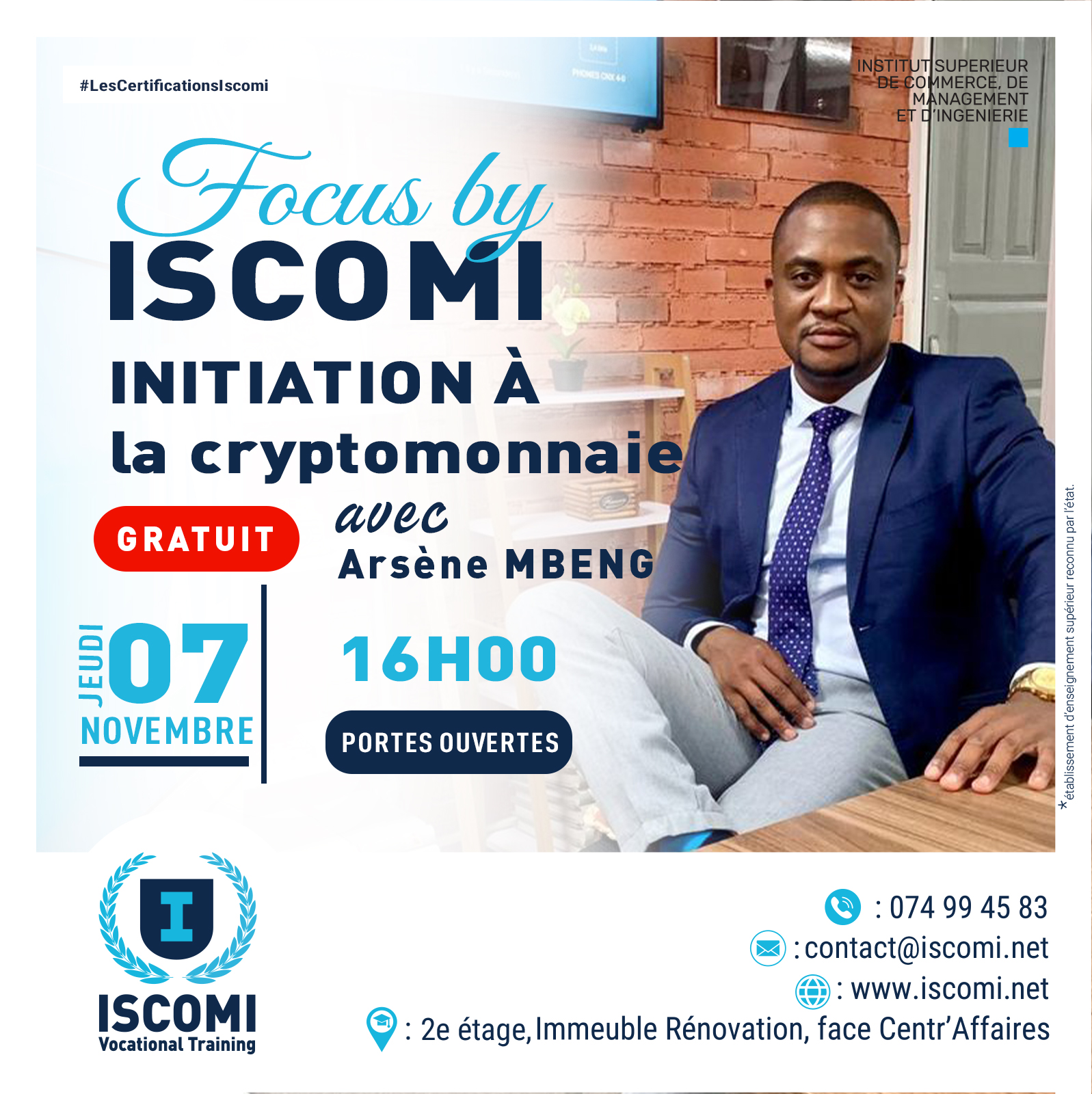 Focus by ISCOMI Cryptomonnaie